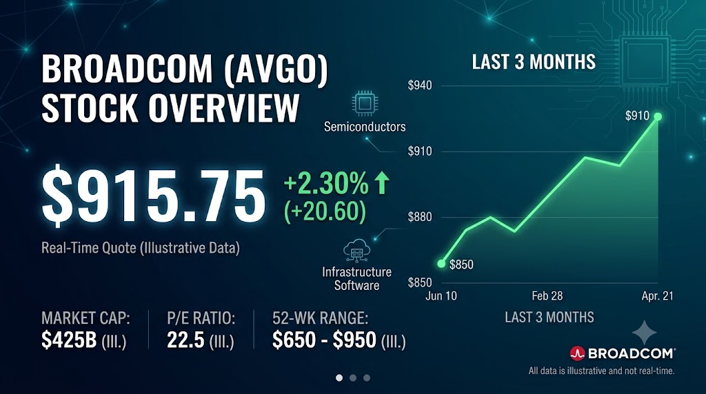 Broadcom Stock Price और AVGO share price analysis