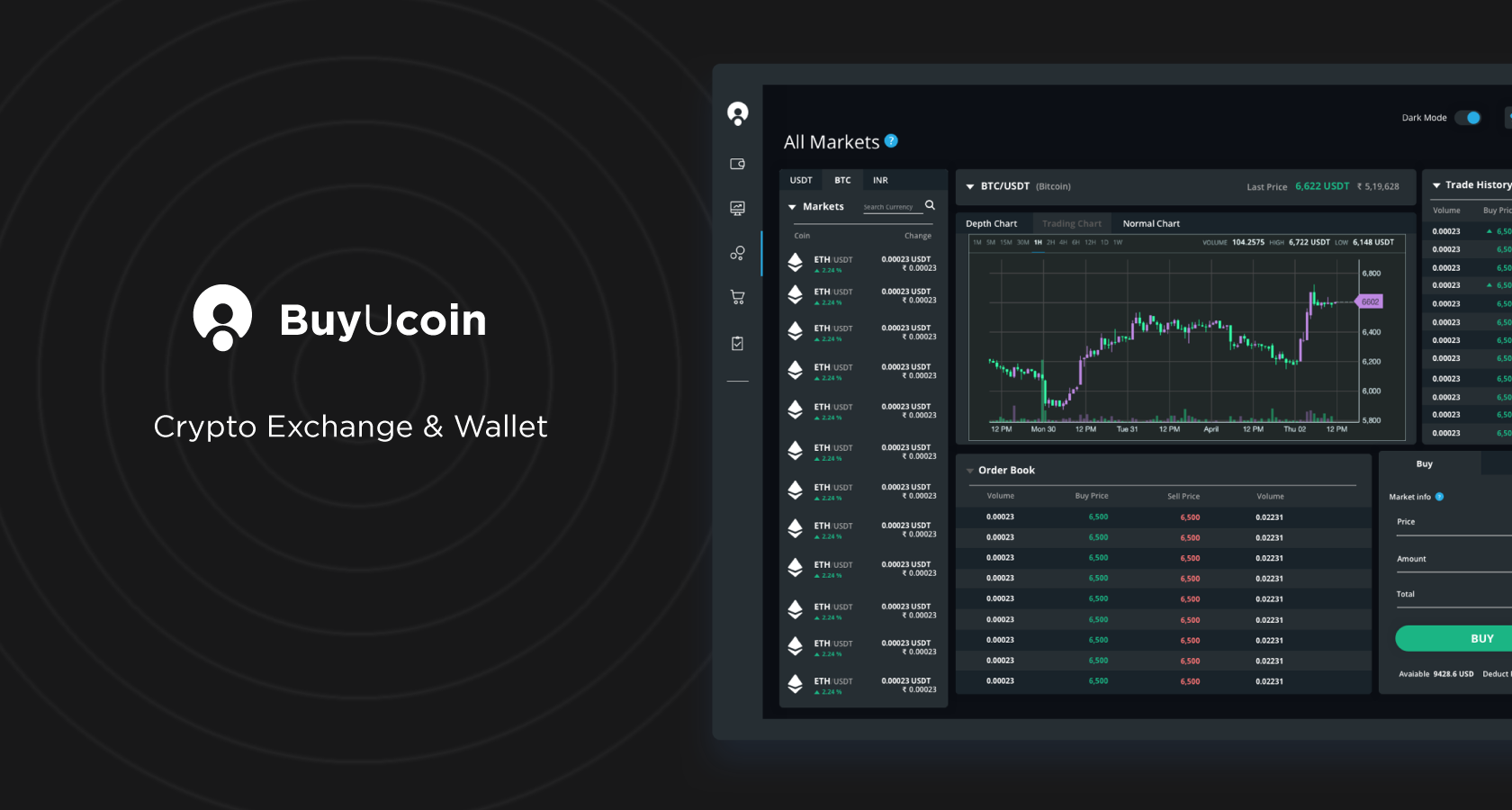 BuyUcoin cryptocurrency और payments ऐप